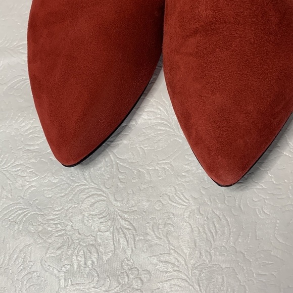 Jenni‎ Kayne Rust Suede Mules - Picture 5 of 7